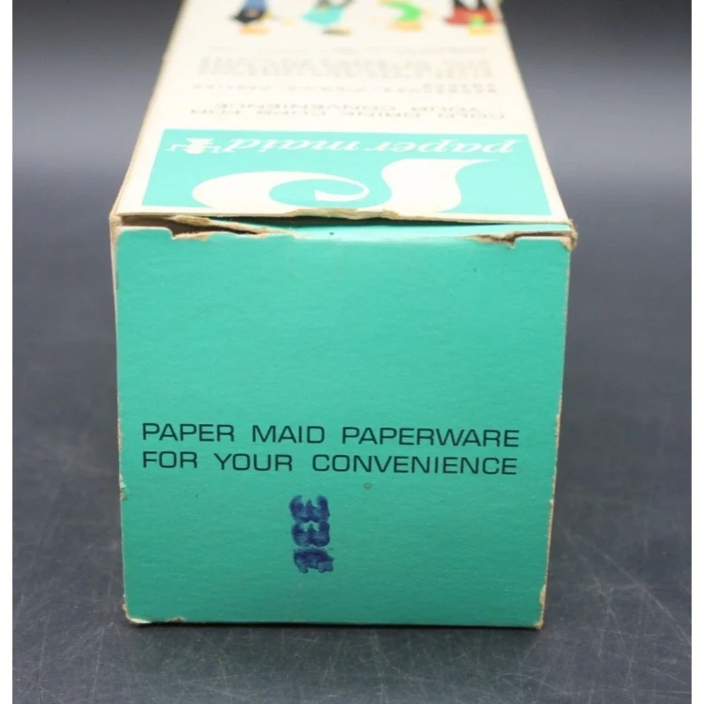 Vintage Dixie Cold Drink Cups Lot Paper Maid Party Set 9oz 16oz New & Opened